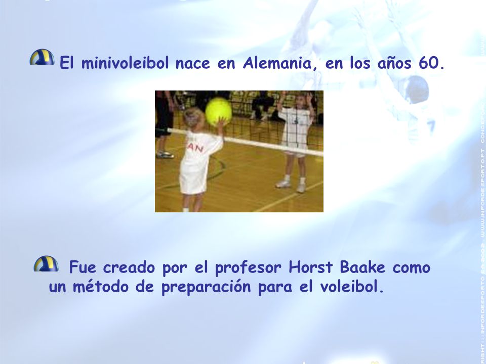 Principales reglas del mini voleibol